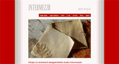Desktop Screenshot of intermezzo.cz